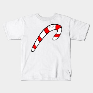 Adorable Candy Cane Christmas - fun cute christmas design Kids T-Shirt